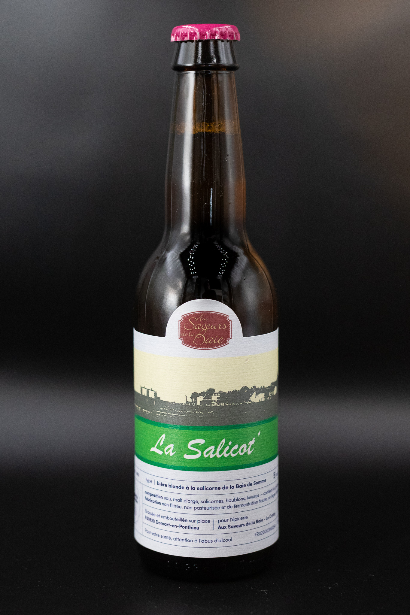 Salicot, bière blonde aux salicornes - La Baie des Gourmets