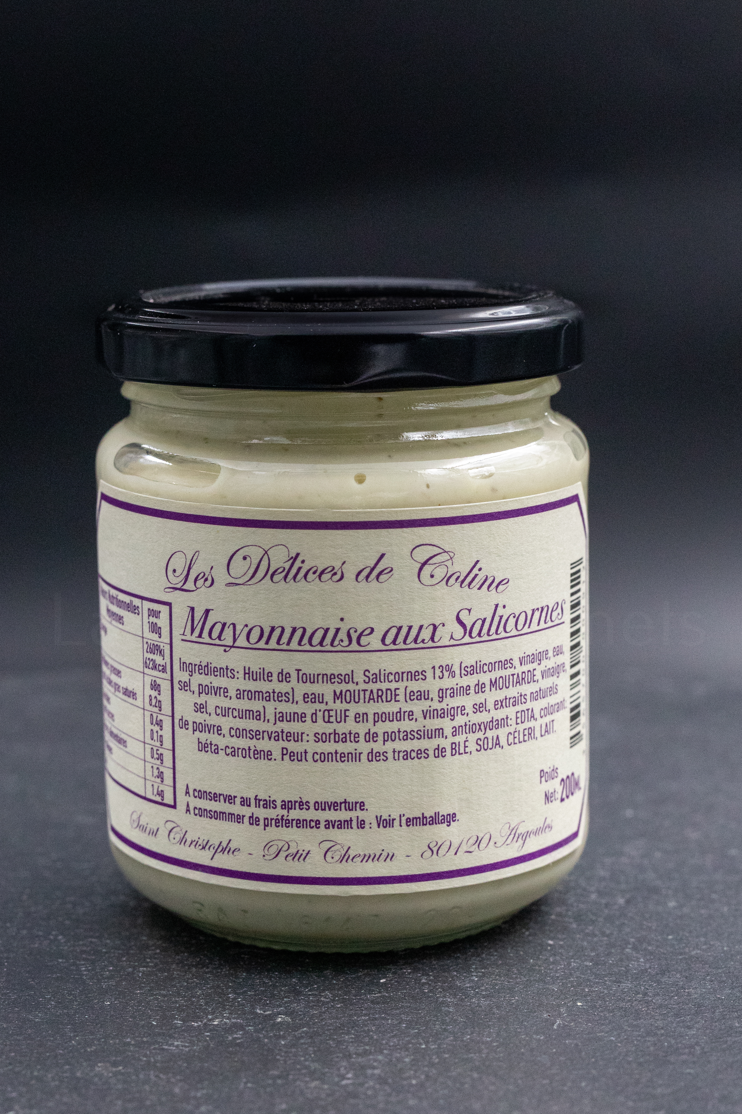 Mayonnaise aux salicornes - La Baie des Gourmets