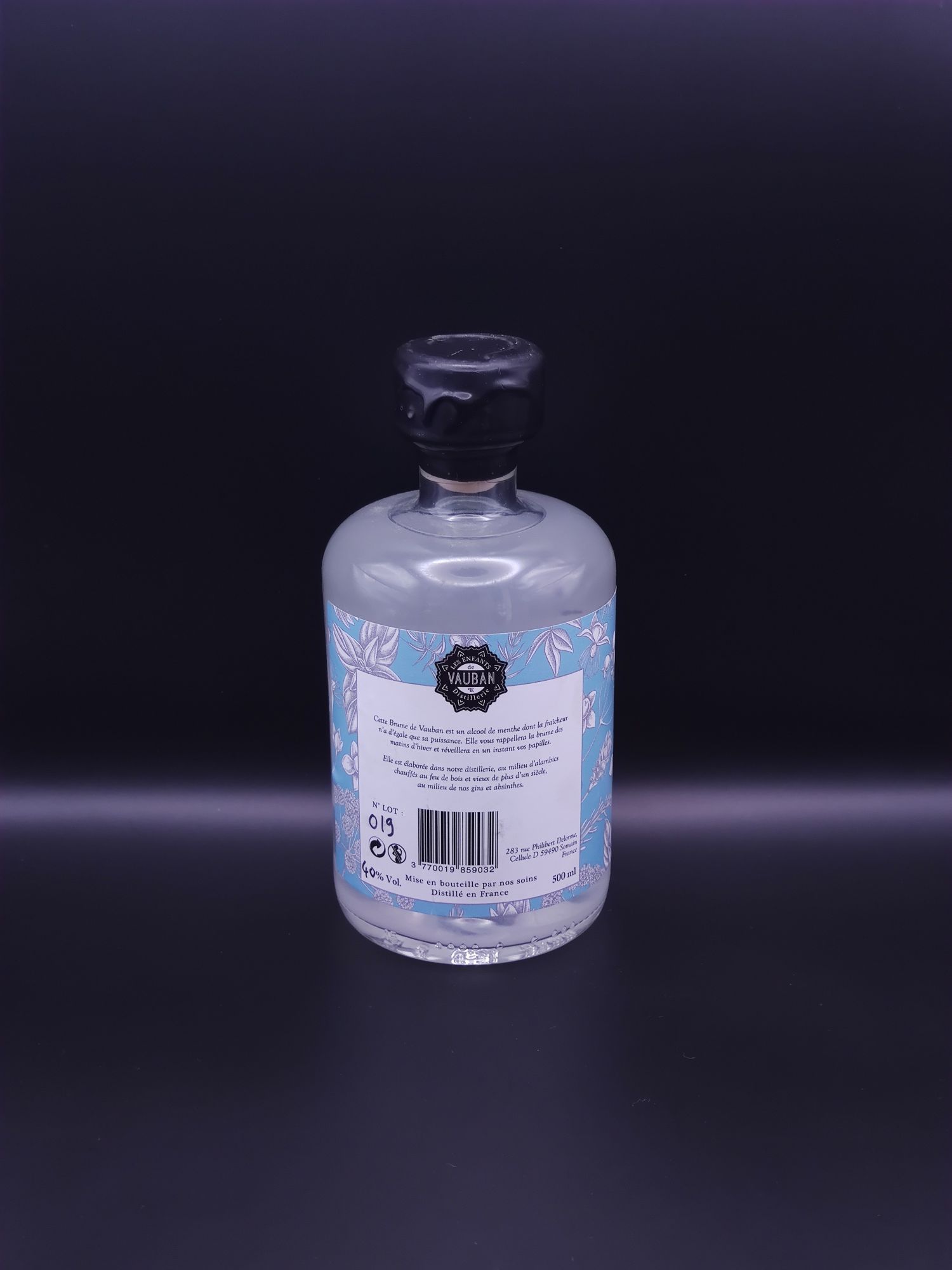 Brume de Vauban, alcool de menthe - La Baie des Gourmets