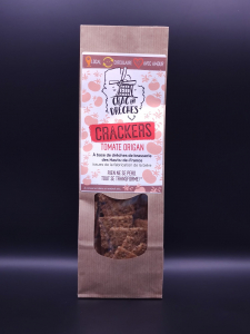 Épicerie salée - Apéritif - Crackers tomate origan - La Baie des Gourmets