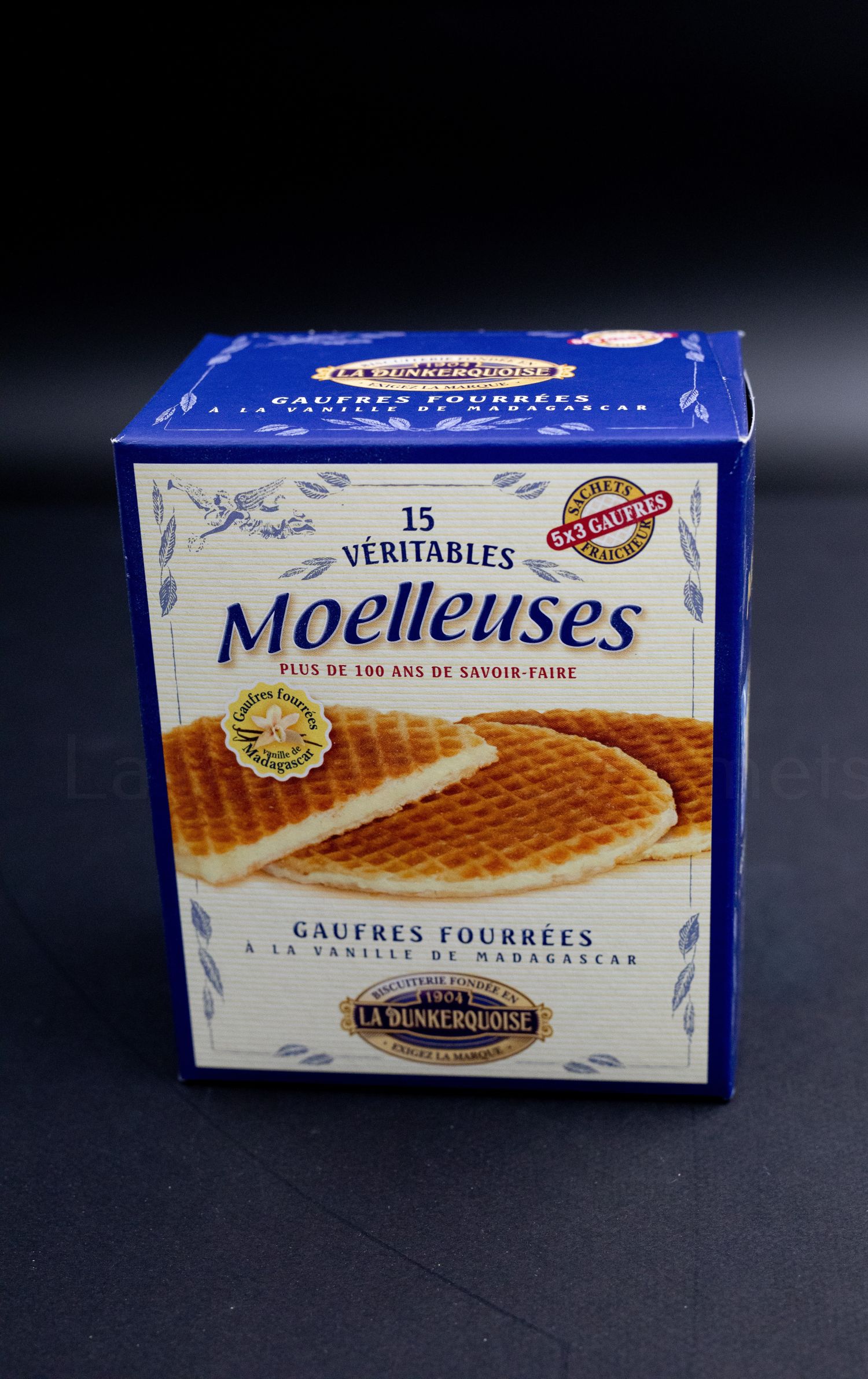 Gaufres fourrées à la vanille - La Baie des Gourmets