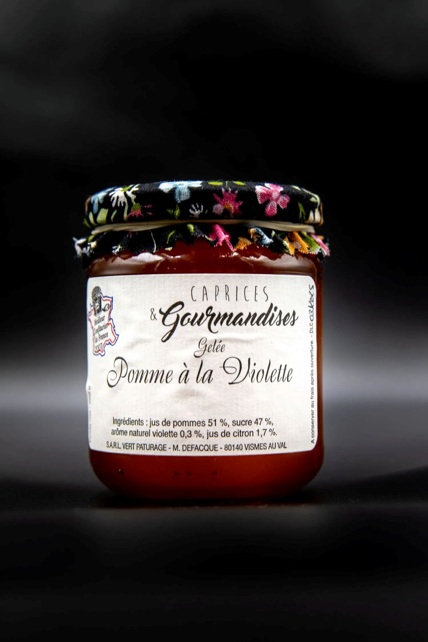 Gelée de pomme à la violette - La Baie des Gourmets