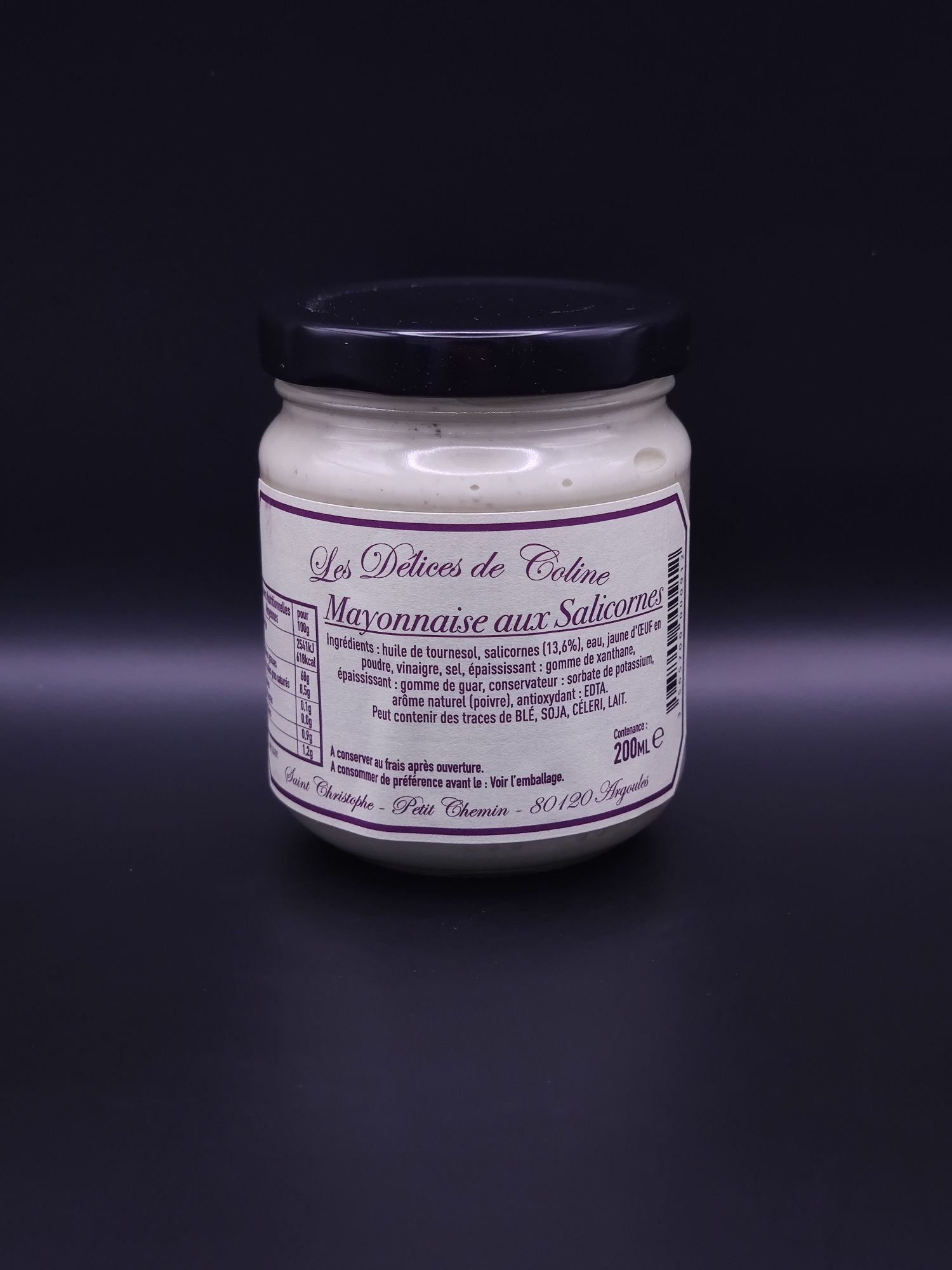 Mayonnaise aux salicornes - La Baie des Gourmets