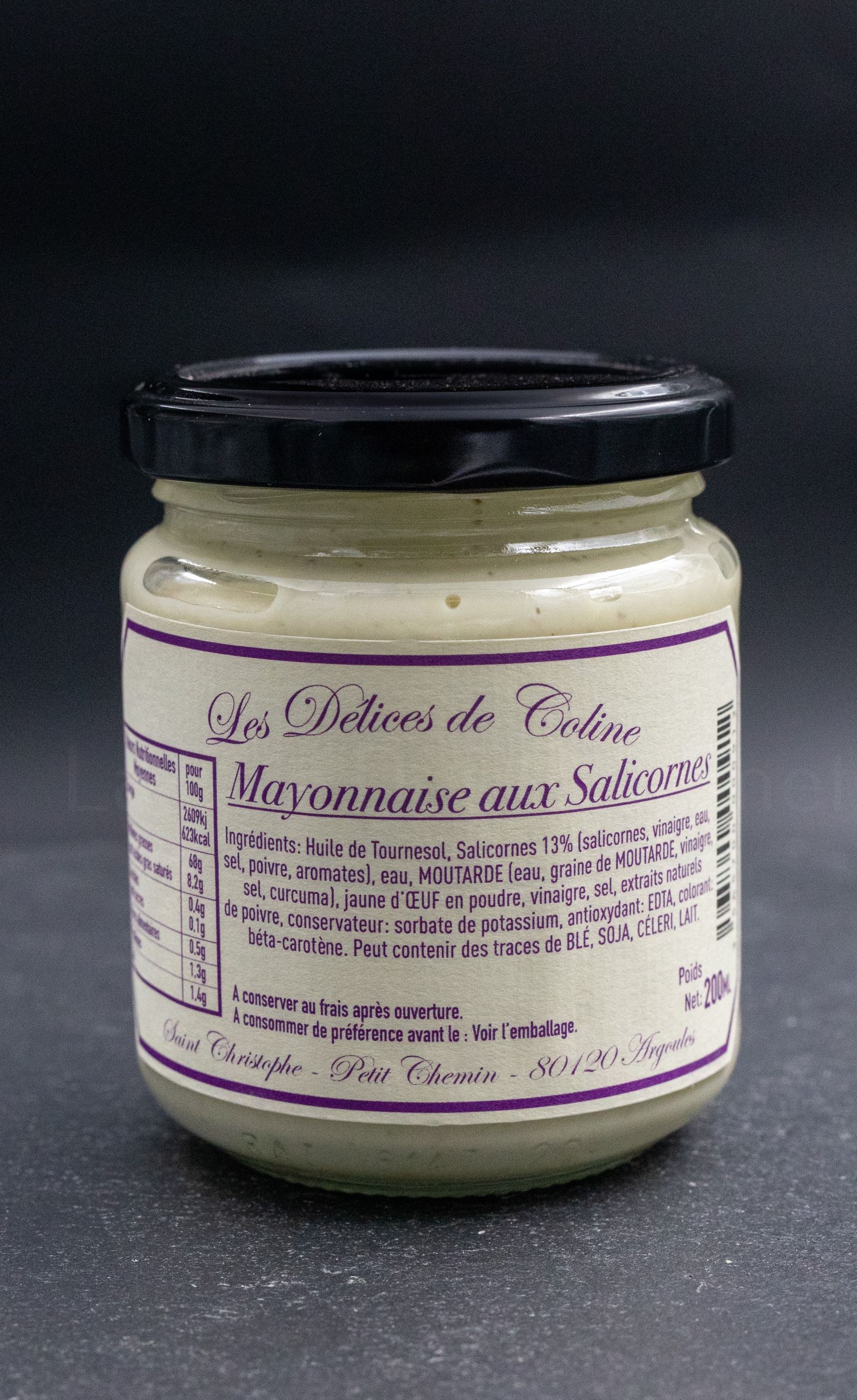 Mayonnaise aux salicornes - La Baie des Gourmets