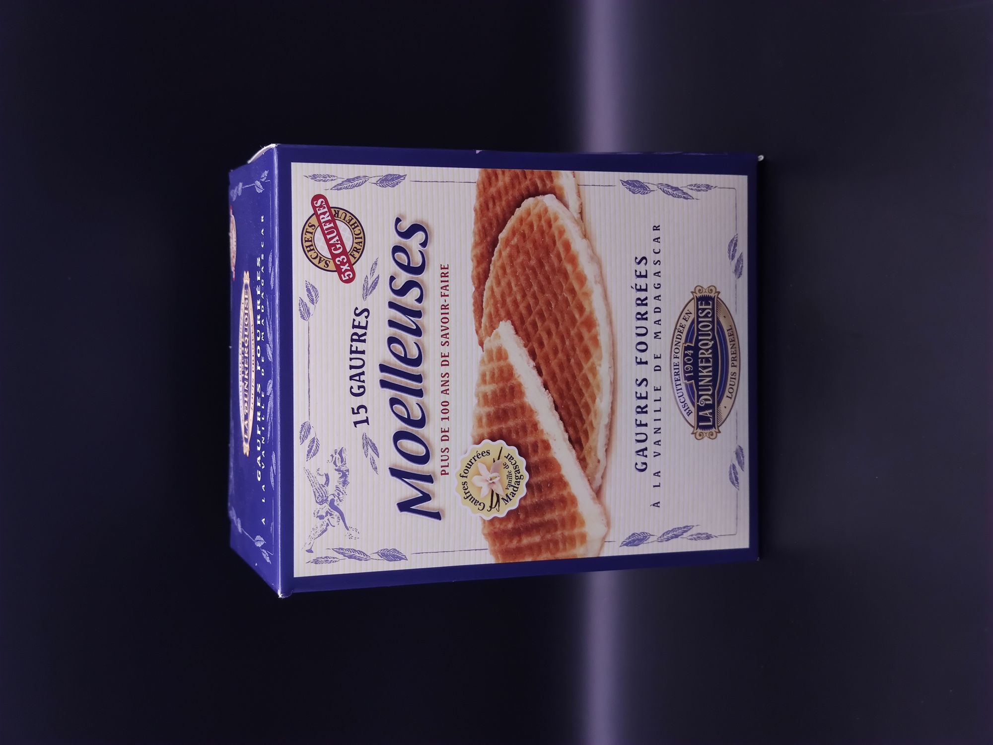 Gaufres fourrées à la vanille - La Baie des Gourmets