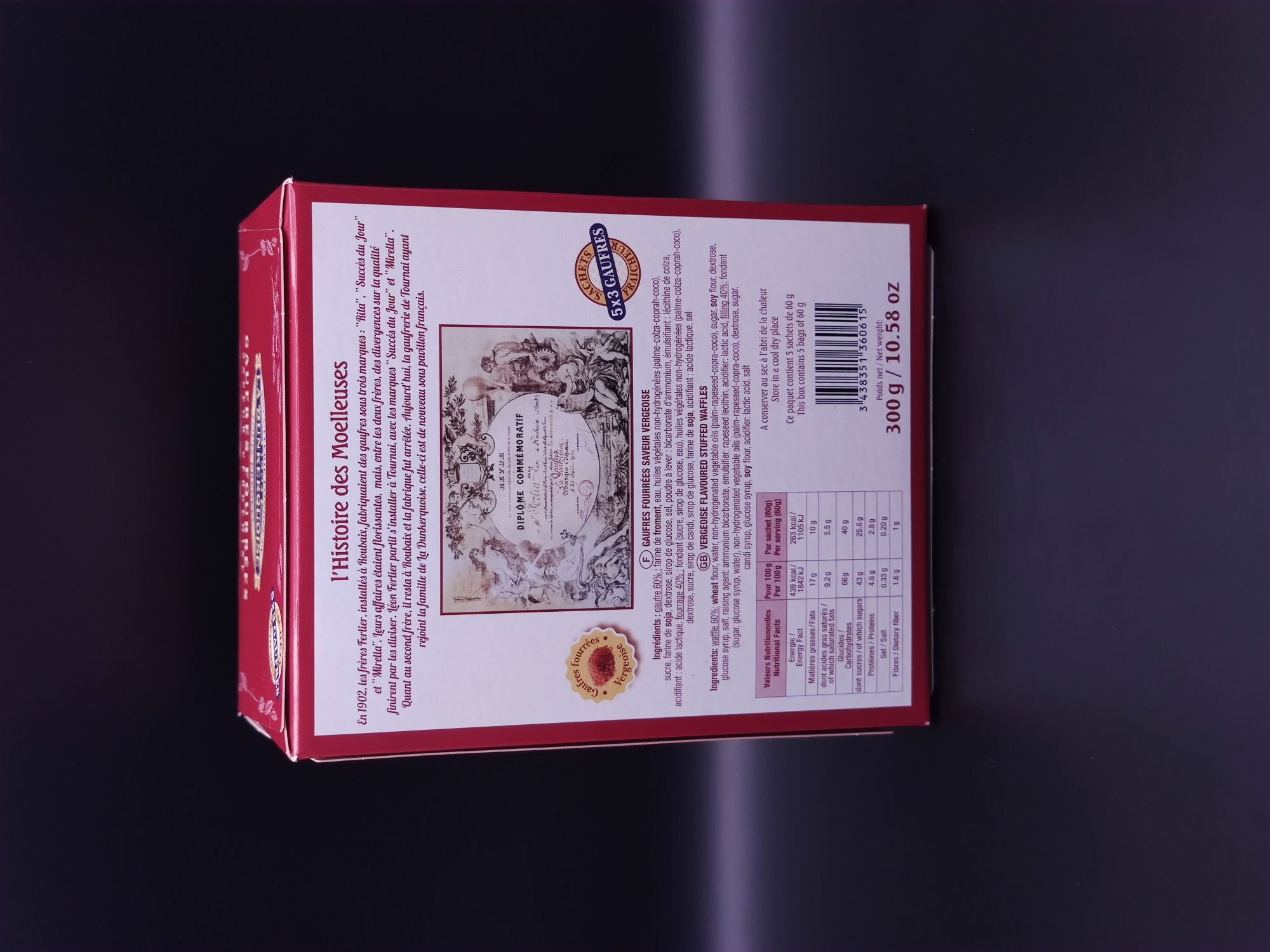 Gaufres moelleuses saveur vergeoise - La Baie des Gourmets