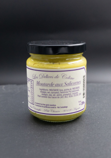 Épicerie salée - Condiment - Moutarde aux salicornes - La Baie des Gourmets