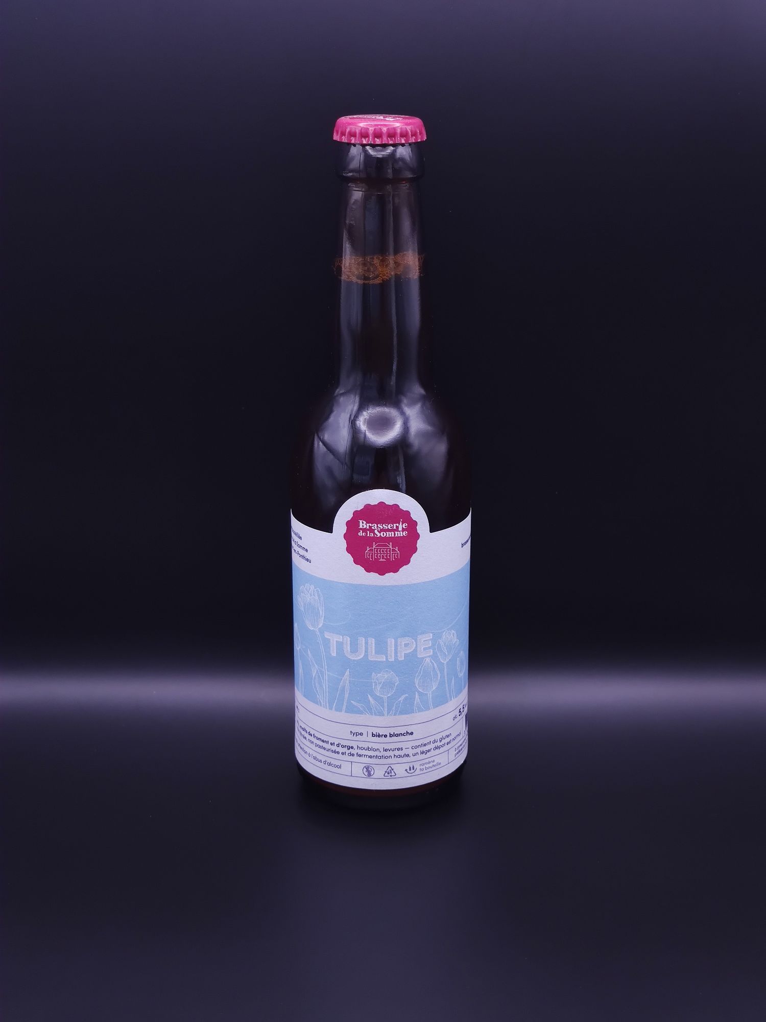 Tulipe, bière blanche 33cl - La Baie des Gourmets