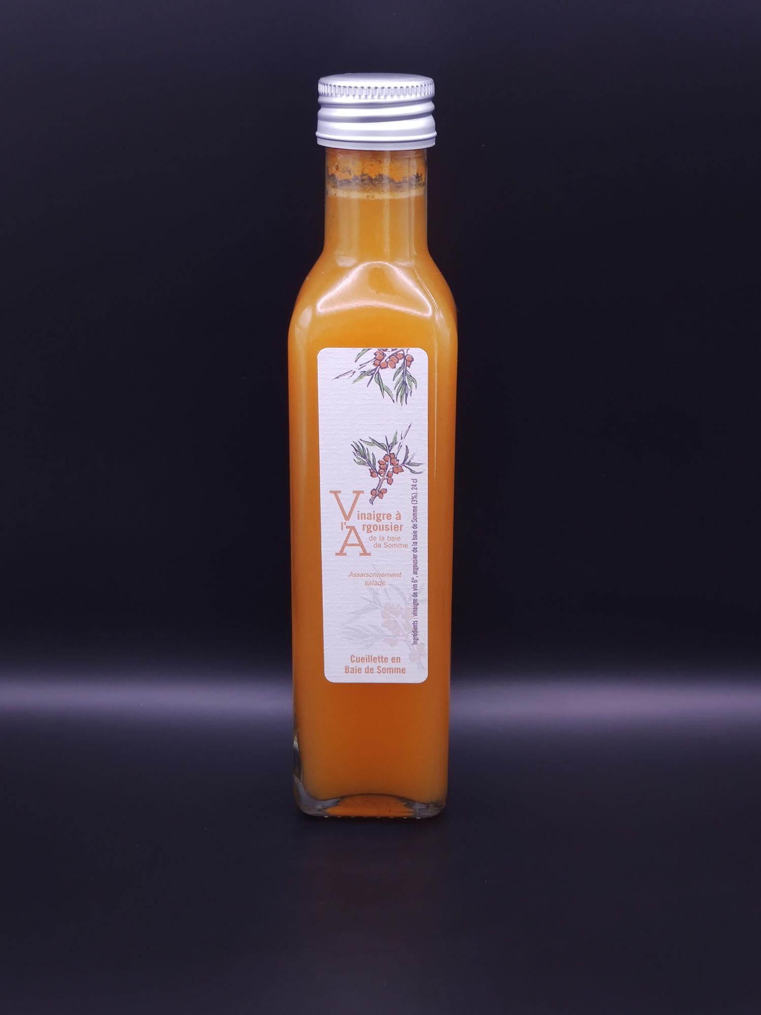 Vinaigre à l'argousier - La Baie des Gourmets